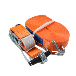 Pas transportowy 5T 10m szer. 50mm komplet z klamrą z gumową okładziną 230mm z atestem, standard MORGA-347516512