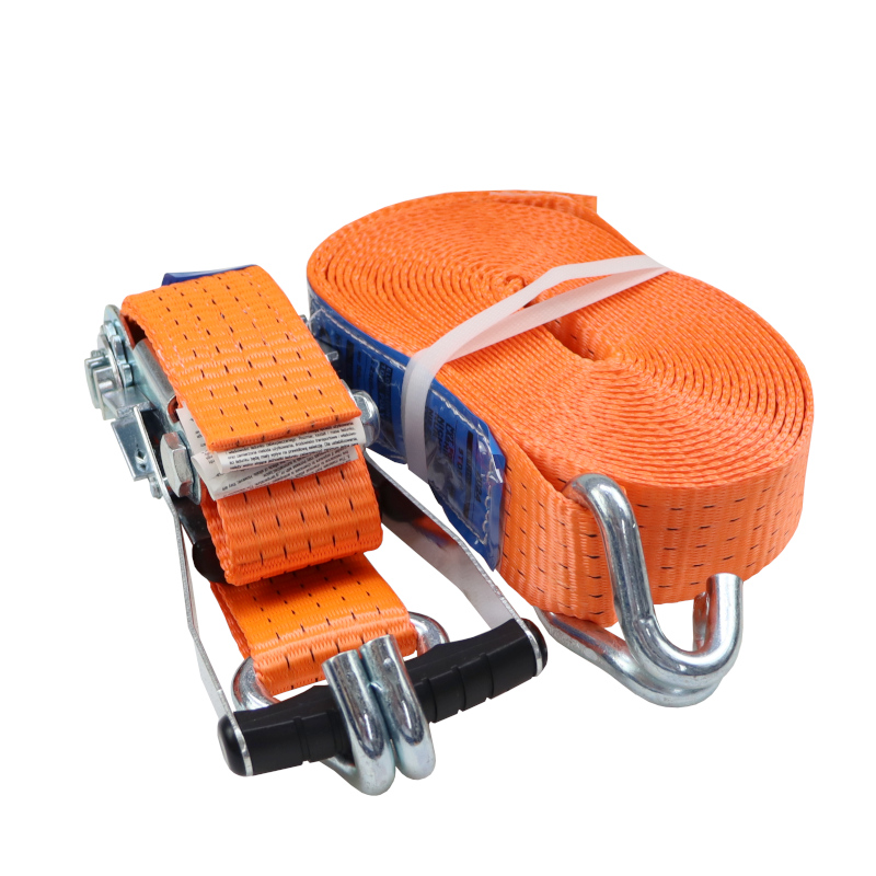 Pas transportowy 5T 8m szer. 50mm komplet z klamrą z gumową okładziną 230mm z atestem, standard MORGA-347516509