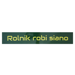 Naklejka Rolnik robi siano-347500546