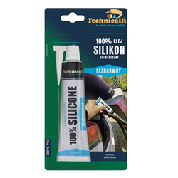 Silikon uniwersalny 70ml bezbarwny S-003 Technicqll-347518449