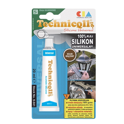 Silikon uniwersalny 20ml brązowy S-041 Technicqll-347518454