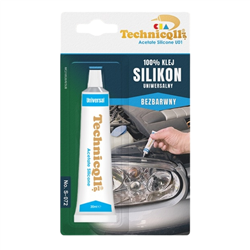 Silikon uniwersalny 20ml bezbarwny S-072 Technicqll-347481059
