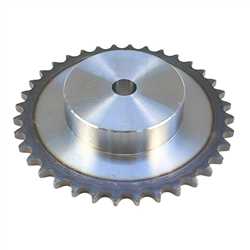 Koło zębate łańcuchowe hartowane z kołnierzem, piastą 10B-1 (R1 5/8) Z-36 średnica zewnętrzna - 189 mm MORGA-347773404