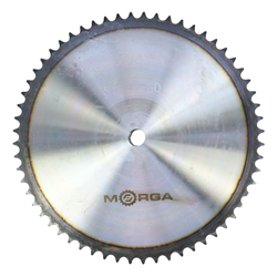 Koło zębate łańcuchowe hartowane z kołnierzem, piastą 10B-1 (R1 5/8) Z-60 średnica zewnętrzna - 310,8 mm MORGA-347518928
