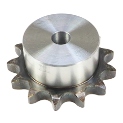 Koło zębate łańcuchowe hartowane z kołnierzem, piastą 12B-1 (R1 3/4) Z-13 Średnica zewnętrzna - 87,8 mm MORGA-347913441