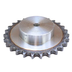 Koło zębate łańcuchowe hartowane z kołnierzem, piastą 16B-1 (R1 1) Z-27 średnica zewnętrzna - 230,4 mm MORGA-347919312