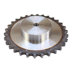 Koło zębate łańcuchowe hartowane z kołnierzem, piastą 16B-1 (R1 1) Z-30 średnica zewnętrzna - 254,6 mm MORGA-347919317