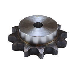 Koło zębate łańcuchowe hartowane z kołnierzem, piastą 24B-1 (R1 1.1/2) Z-12 średnica zewnętrzna - 161 mm MORGA-347519031