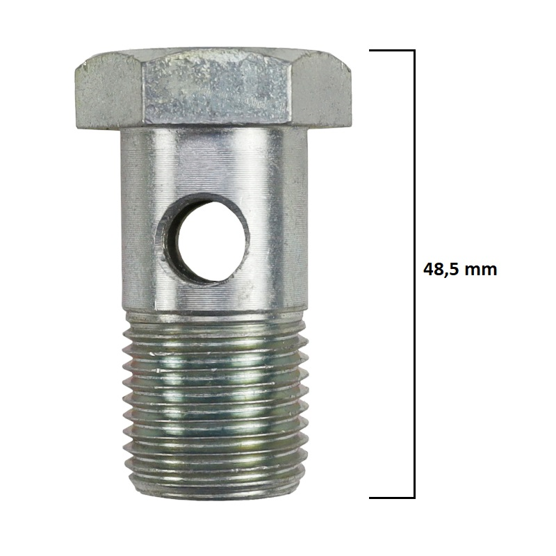 Śruba przelewowa calowa 1/2" L-40 klucz 27-347497234