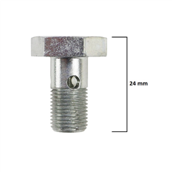 Śruba przelewowa calowa 1/8" L-21mm klucz 17-347497211