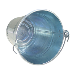 Wiadro ocynkowane grubość 0,7mm 10L FI-28cm-347486671