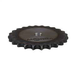 Koło zębate łańcuchowe hartowane tarcza 06B-1 (R1 3/8) Z-24 średnica zewnętrzna 76,7 mm MORGA-347519046