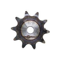 Koło zębate łańcuchowe hartowane tarcza 10B-1 (R1 5/8) Z-10 średnica zewnętrzna 58,3 mm MORGA-347519077