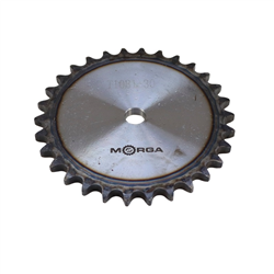 Koło zębate łańcuchowe hartowane tarcza 10B-1 (R1 5/8) Z-30 średnica zewnętrzna 158,8 mm MORGA-347519090