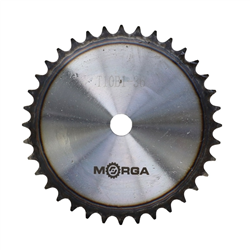 Koło zębate łańcuchowe hartowane tarcza 10B-1 (R1 5/8) Z-36 średnica zewnętrzna 189 mm MORGA-347519093