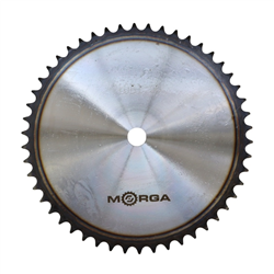 Koło zębate łańcuchowe hartowane tarcza 10B-1 (R1 5/8) Z-50 średnica zewnętrzna 261,2 mm MORGA-347519097