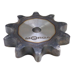 Koło zębate łańcuchowe hartowane tarcza 16B-1 (R1 1) Z-10 średnica zewnętrzna 93,8 mm MORGA-347519122