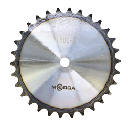 Koło zębate łańcuchowe hartowane tarcza 16B-1 (R1 1) Z-30 średnica zewnętrzna 254,6 mm MORGA-347774801