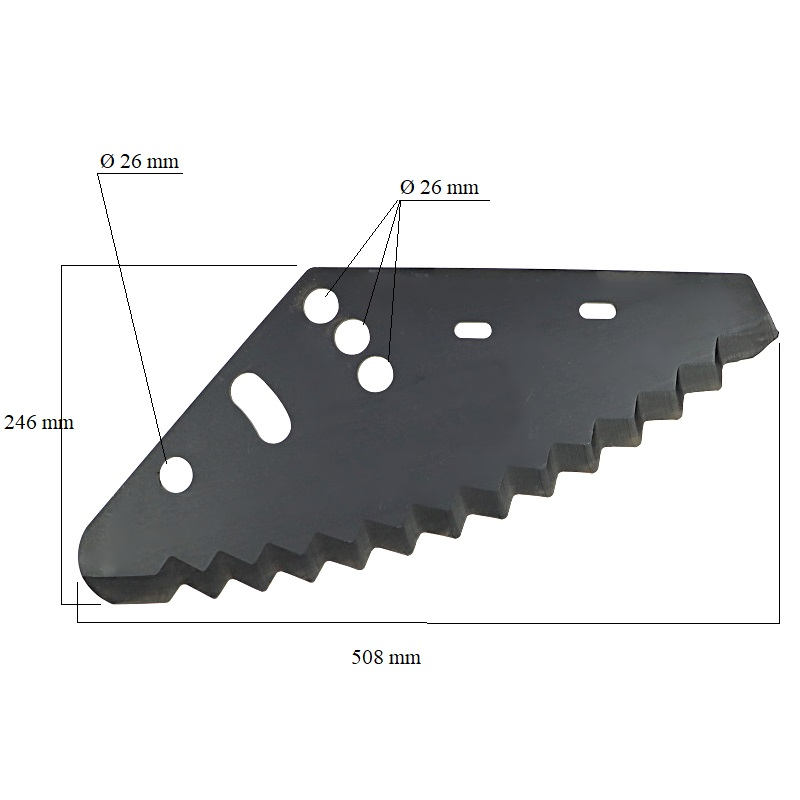 Nóż do paszowozu Hi-Spec MORGA-347509161