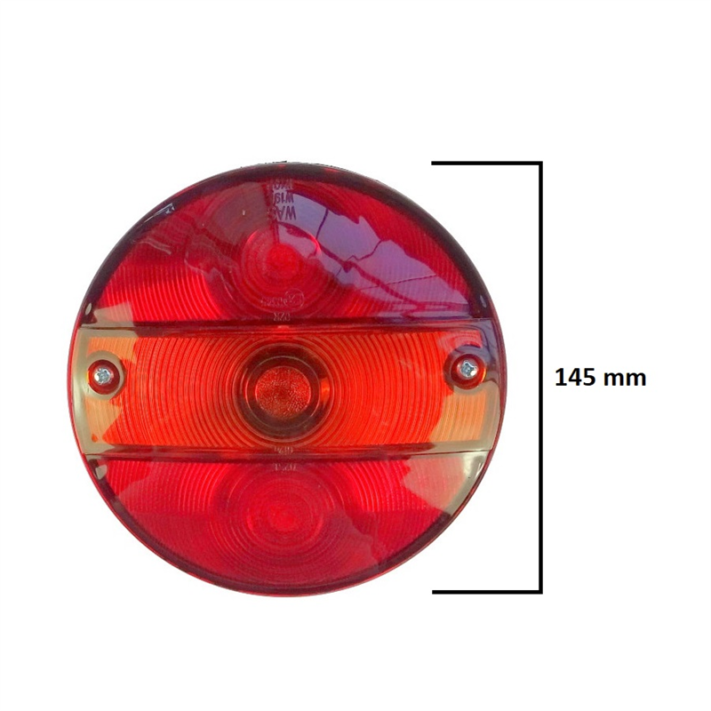 Lampa zespolona tylna prawa W19P 12/24V żarówkowa-347500726