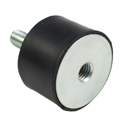 Odbój gumowo-metalowy 40x27 jedna śruba M10-347934536