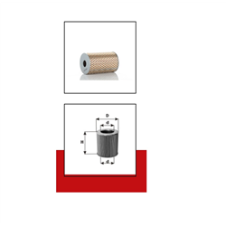 Wkład filtra oleju Bizon Sędziszów WFO-0710-347487202