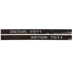 Komplet znaków - emblematów Zetor 7011-347487701