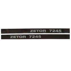 Komplet znaków - emblematów Zetor 7245-347486456