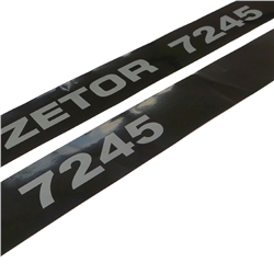 Komplet znaków - emblematów Zetor 7245-347486457