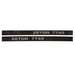 Komplet znaków - emblematów Zetor 7745-347485801