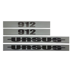 Komplet naklejek znaków - emblematów Ursus 912-347924823