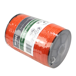 Taśma elektryzatora 20mm/200m pomarańczowa ZAGRODA-347487411