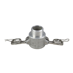 Szybkozłącze Camlock coupling gniazdo Typ B aluminium 1" x 25mm PZL HYDRAL-347515829