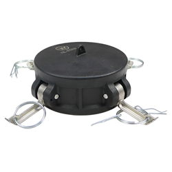 Zaślepka złącza Camlock DC żeńskie 16bar polipropylen PP 4" x 120,3mm PZL HYDRAL-347913953