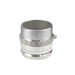 Szybkozłącze Camlock coupling wtyczka Typ F aluminium 4" x 101mm PZL HYDRAL-347515681