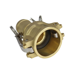 Szybkozłącze Camlock coupling gniazdo Typ C mosiądz 1 1/4" x 32mm PZL HYDRAL-347516632