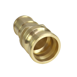 Szybkozłącze Camlock coupling wtyczka Typ E mosiądz 2" x 50mm PZL HYDRAL-347516593