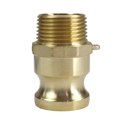 Szybkozłącze Camlock coupling wtyczka Typ F mosiądz 1" x 25mm PZL HYDRAL-347516597