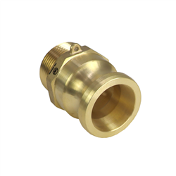 Szybkozłącze Camlock coupling wtyczka Typ F mosiądz 1 1/4" x 32mm PZL HYDRAL-347516600