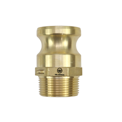 Szybkozłącze Camlock coupling wtyczka Typ F mosiądz 1 1/4" x 32mm PZL HYDRAL-347516602
