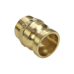 Szybkozłącze Camlock coupling wtyczka Typ F mosiądz 2" x 50mm PZL HYDRAL-347516568