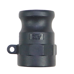 Szybkozłącze Camlock coupling wtyczka Typ A polipropylen PP 3/4" x 19mm PZL HYDRAL-347913947