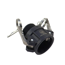 Szybkozłącze Camlock coupling gniazdo Typ B polipropylen PP 1 1/4" x 32mm PZL HYDRAL-347516816