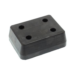 Zderzak gumowy 170x130x60 4 otwory przyczepa-347493998