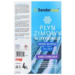 Płyn do spryskiwaczy zima 4l -20 st-347518700
