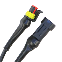 Łącznik lamp oświetlenia lancy opryskiwacza 2,5M + gniazdo i wtyka SUPERSEAL-347934548