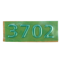Znak 3702 srebrny litery wypukłe-347771117