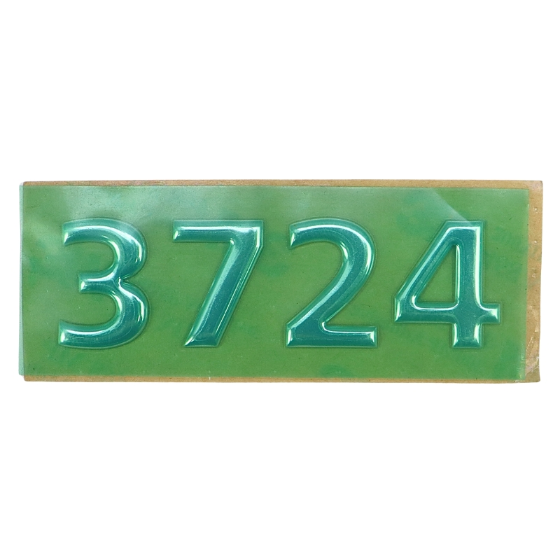 Znak 3724 srebrny litery wypukłe-347771116