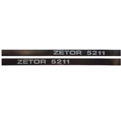 Komplet znaków - emblematów Zetor 5211-347481173