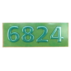 Znak 6824 srebrny litery wypukłe-347771018